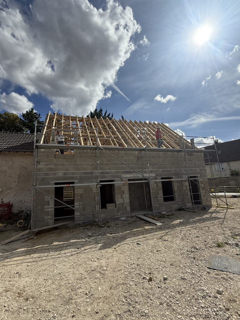 Création d'une toiture en Seine-et-Marne